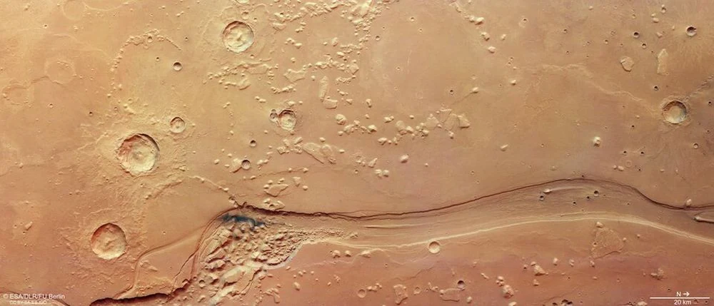 A Cataclysmic Upswelling of Groundwater Carved This Channel on Mars