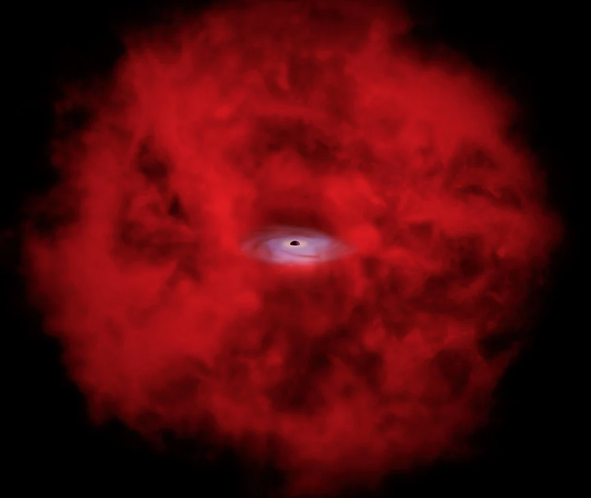 Astronomers Find an X-Ray Key to the Red Dot Mystery