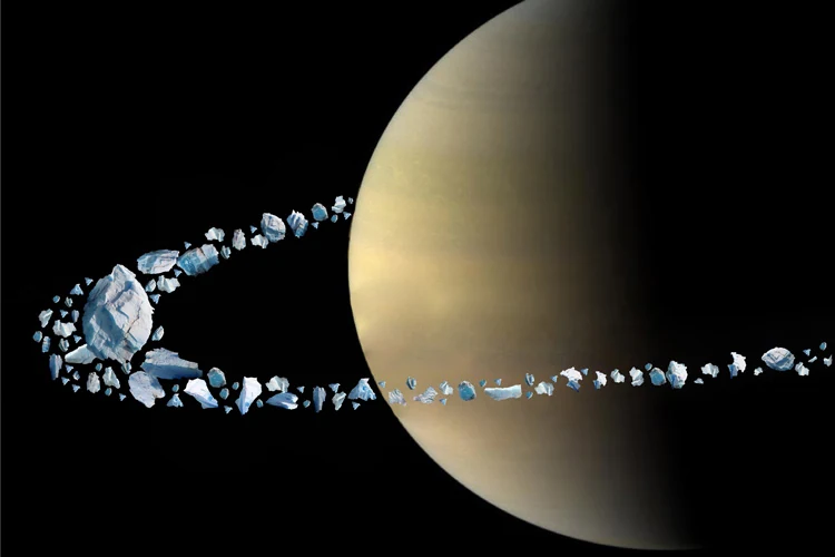 Saturn’s Icy Rings Likely Formed from Lost Moon "Chrysalis"