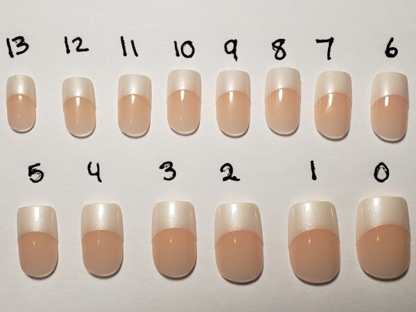 Nail Sizes In Acrylic Nails Kit